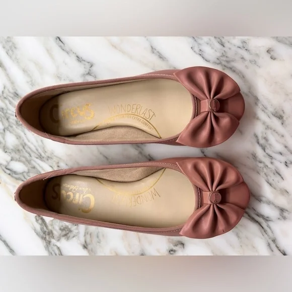 NEW CIRCUS NY Sam Edelman Carmen Bow Ballet Flats Size 5.5 - Picture 7 of 13